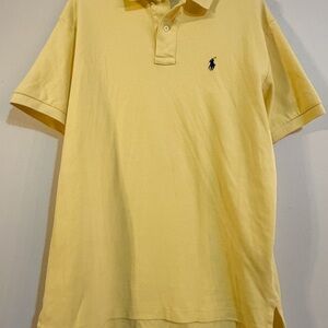 Polo by Ralph Lauren Men's Soft Yellow Polo Shirt